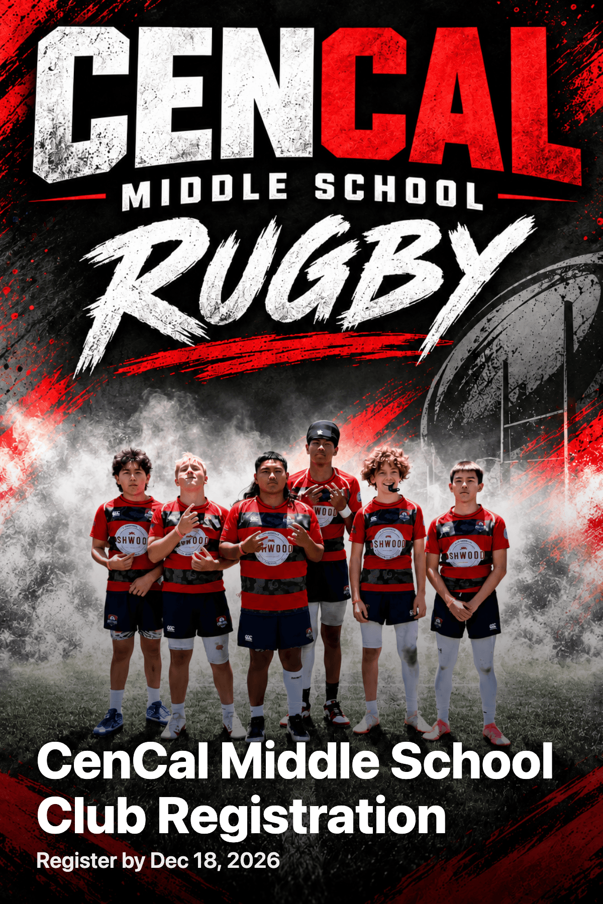 CenCal Middle School Club Registration