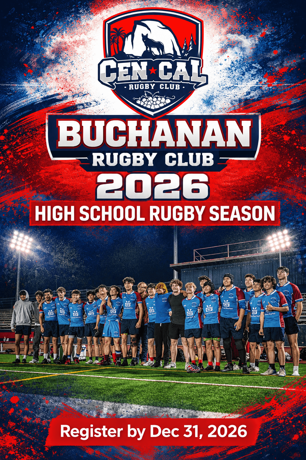 Buchanan Rugby Club 2026 High School Rugby Season